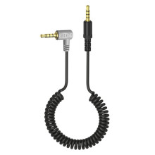 COMICA CVM-DR-SPX 3.5mm TRRS-TRRS пружинный кабель - адаптер COMICA CVM-DR-SPX 3.5mm TRRS-TRRS пружинный кабель - адаптер