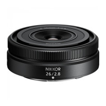 Объектив Nikon NIKKOR Z 26mm f/2.8, Черный