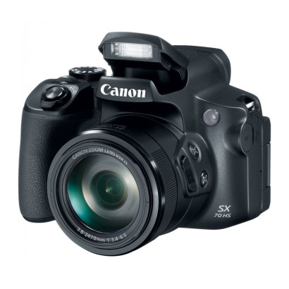Фотоаппарат Canon PowerShot SX70 HS, черный
