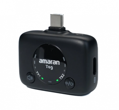 Aputure MP07060015 Amaran Tag (USB-C, Midnight Black) петличная радиосистема