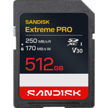 Карта Памяти Sandisk 512GB SDXC Extreme PRO UHS-I (250R/170W) (SDSDXXJ-512GGSCIN) Карта Памяти Sandisk 512GB SDXC Extreme PRO UHS-I (250R/170W) (SDSDXXJ-512GGSCIN)
