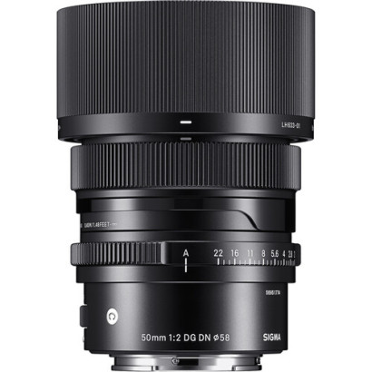 Объектив Sigma 50mm f/2 DG DN Contemporary Sony E, Черный