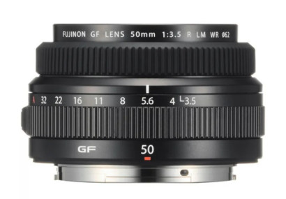 Объектив Fujifilm GF 50mm f/3.5 R LM WR, Черный