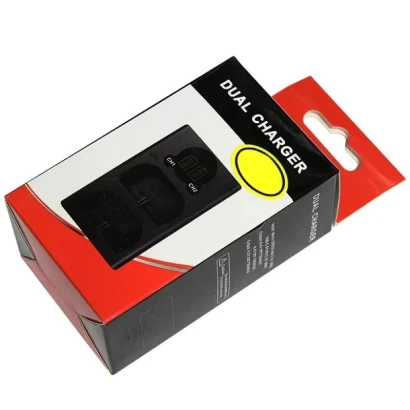 DL-BC Двойное зарядное у-во USB-LCD-LI90B Micro и Type-С USB Dual charger с дисплеем