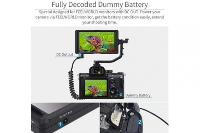 Внешний аккумулятор WG05-DRE18 для Canon LP-E17 3800Mah